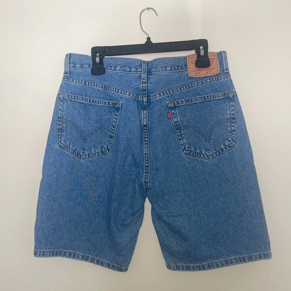 Levi 505 Vintage High Waist Shorts Size 34